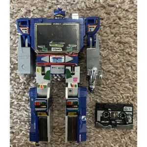 VTG Takara 1985 Soundwave Hasbro G1 Transformers W/ Cassette Ravage Incomplete